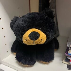 Wishpets Black Teddy Bear Plush Kidcore